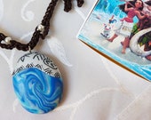 Unique necklace Moana. Glow in the dark, amulet moana exclusive gift for girl Costume Cosplay Fancy Dress Up Jewellery Moana