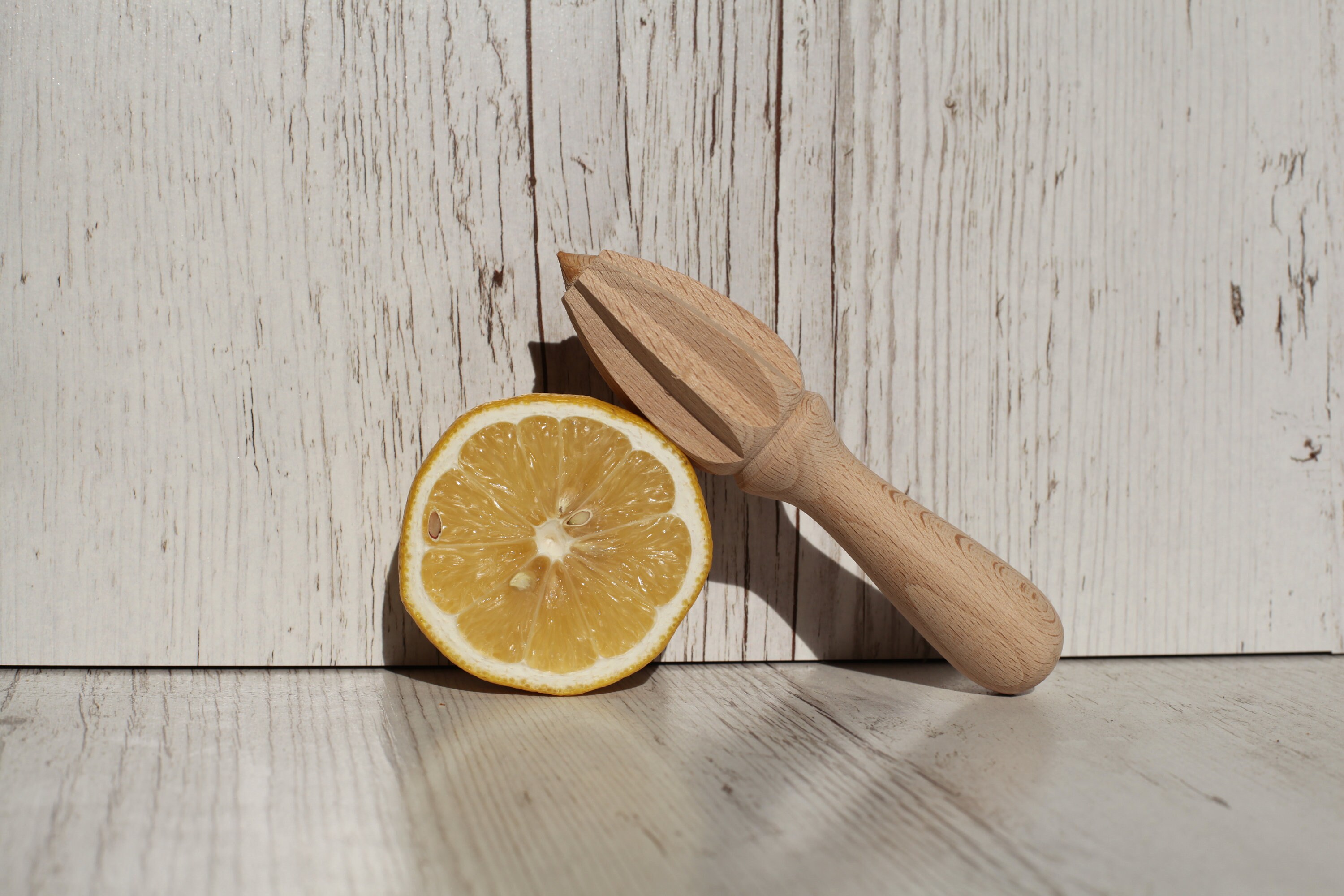 Eco Wood Citrus Press Juicer Lemon Squeezerwooden Etsy