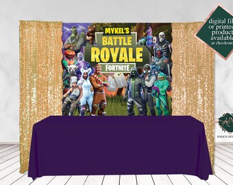royal flags fortnite - fortnite cake table banner backdrop step repeat birthday party digital file and printed fortnite cake table banner backdrop step repeat birthday party digital file and printed - royal flags fortnite