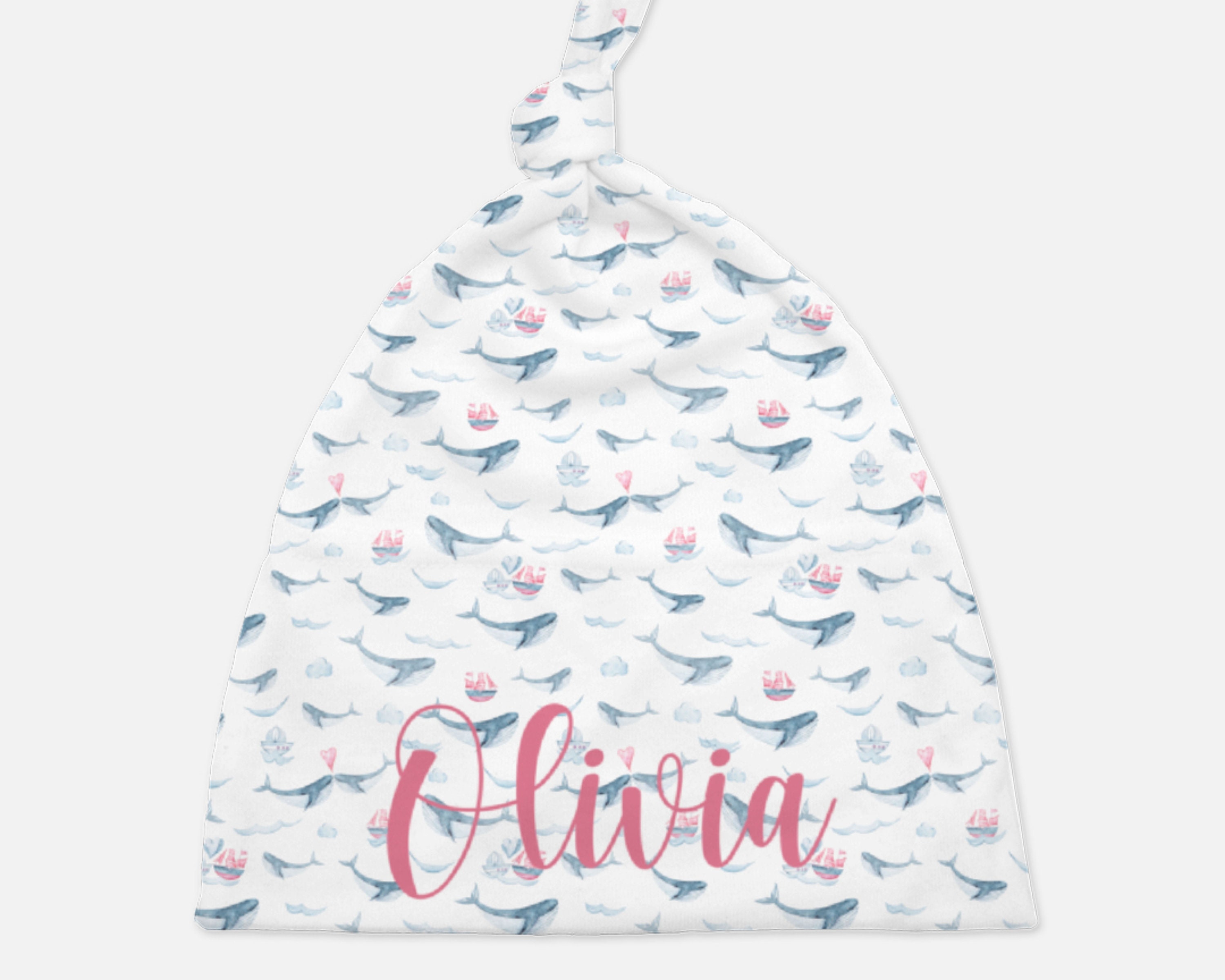 Custom Swaddle & Knotted Hat SetPersonalized SwaddleBaby Etsy