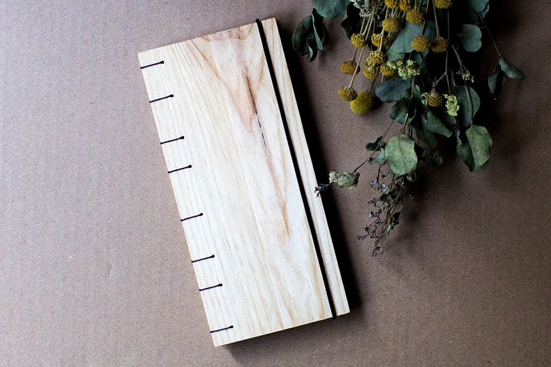 Buch Holz Schriftsteller Handgemachte Notizbuch Grünes Etsy