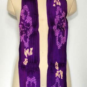 made from haori,vintage kimono,scarf image 2