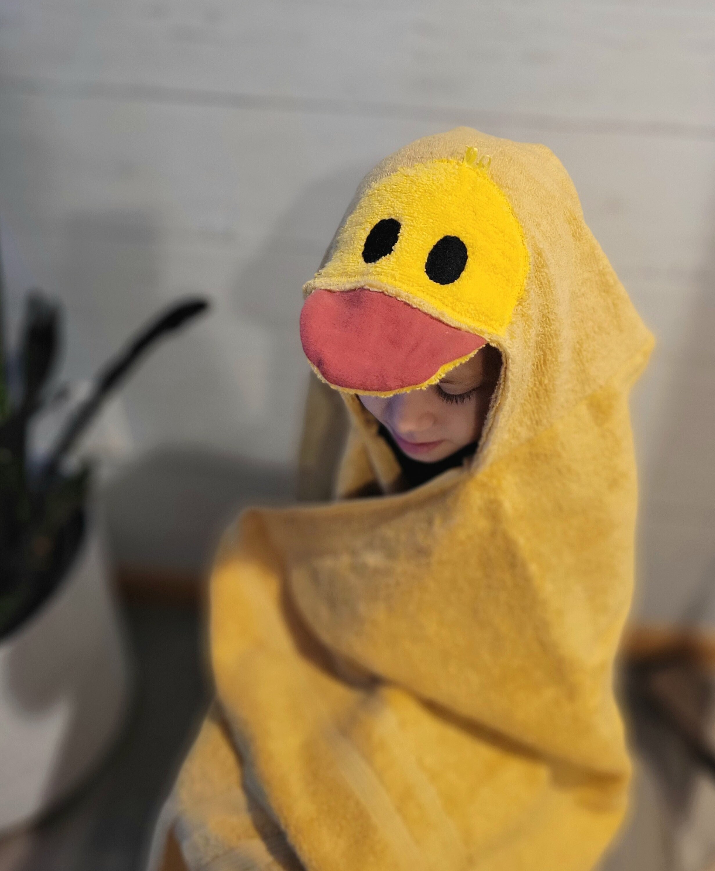 Hooded duck towel adults sale