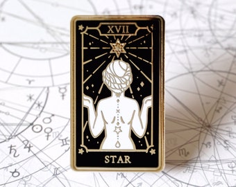 L'Étoile (The Star) - Major Arcana (Tarot) Pin's émaillé (30x50mm)