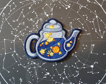 Teapot - Stellar Embroidery Patch