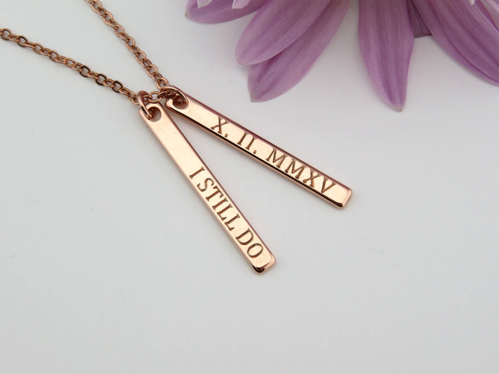 Mom Necklace Baby Name Necklace Vertical Bar Necklace Etsy