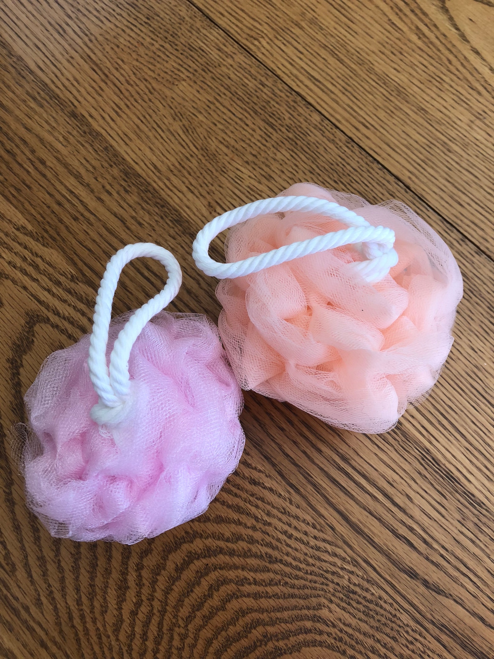 Shower Scrunchie With String Etsy