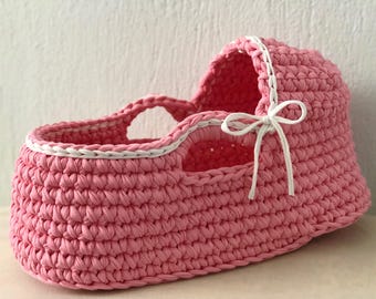 free crochet pattern doll basket