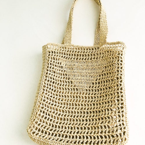 Summer beach outlets basket bag Raffia tote bag Shoulder bag Canvas handbag Eco friendly straw bag