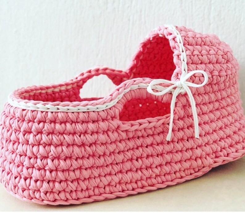 18 Baby Doll moses basket Crochet pattern DIY Reborn Etsy