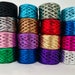 see more listings in the Metallic T-shirt Yarn section