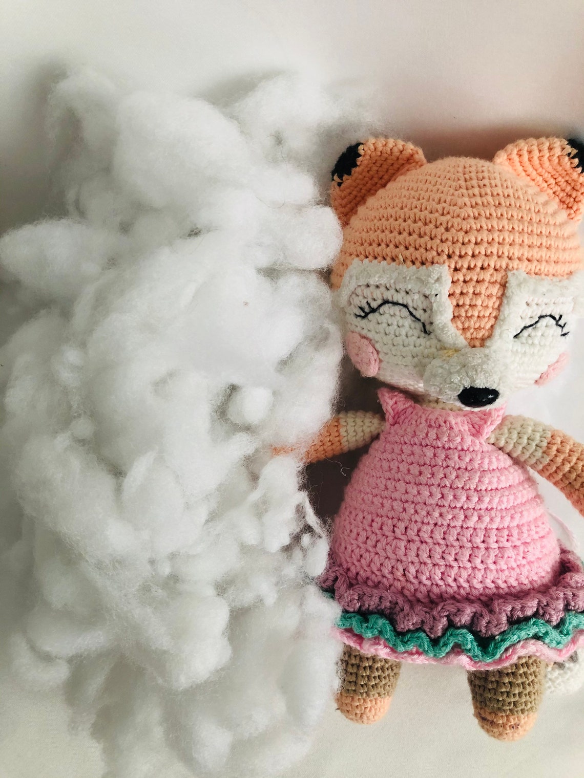 Toy stuffing Amigurumi 100g Craft pillow Cushions Polyester Etsy