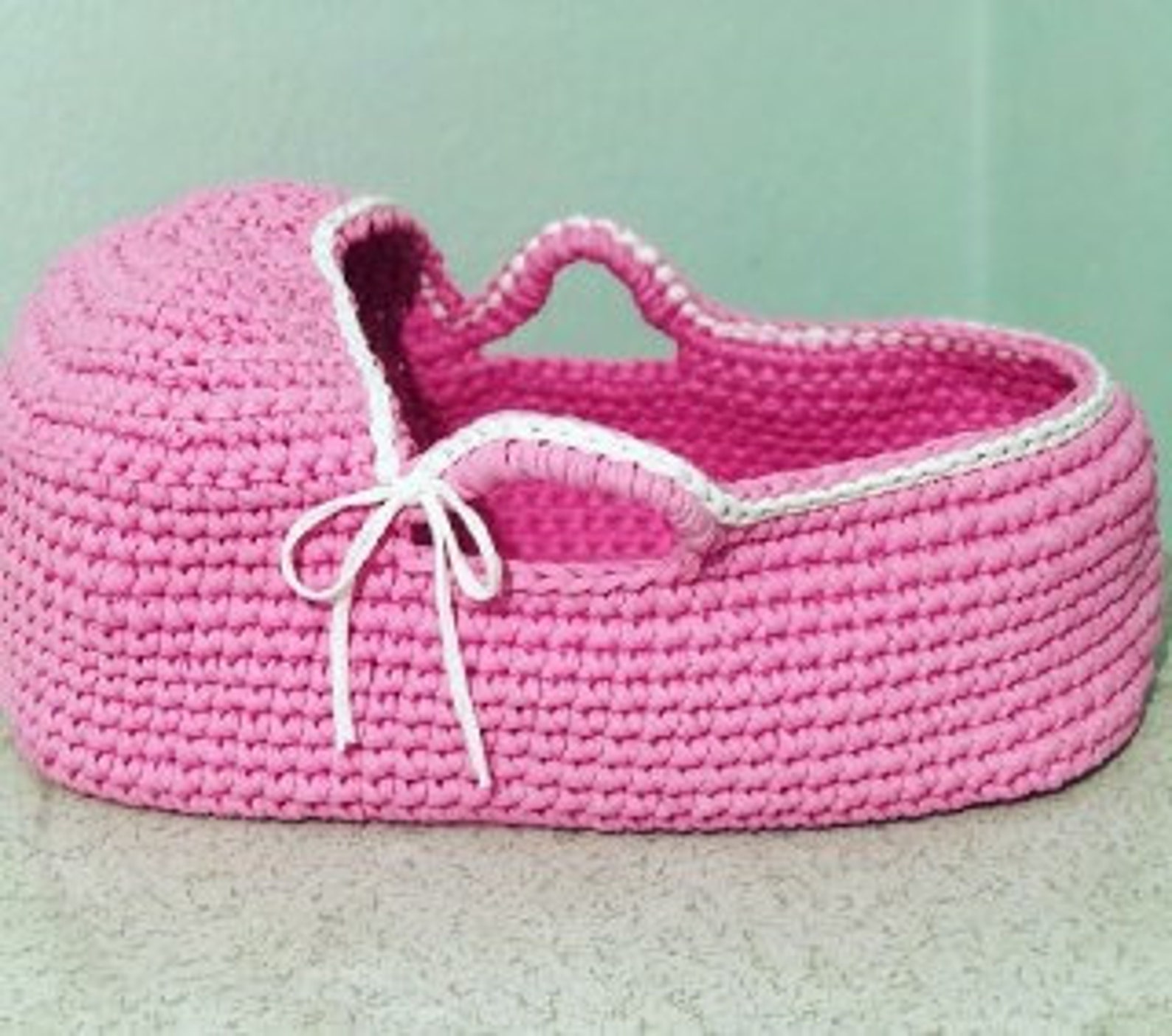 18 Baby Doll Moses Basket Crochet Pattern DIY Reborn Etsy UK