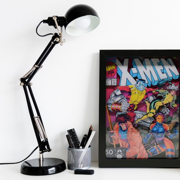 X Men Comic Book Cover Shadow Box Wall Art, Gambit, Rogue, Colossus X-Men Comic Book Cover, Handmade Gift for Comic Book Fans