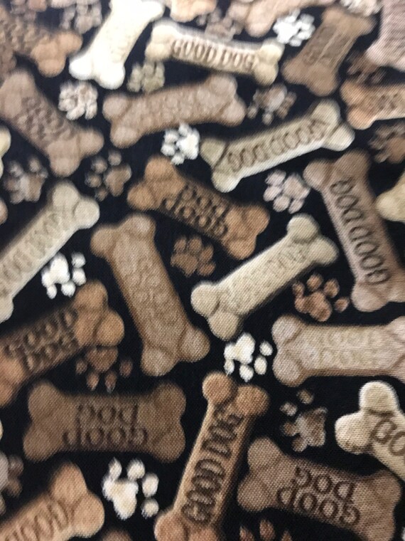 Dog Bone Fabric 3 Etsy