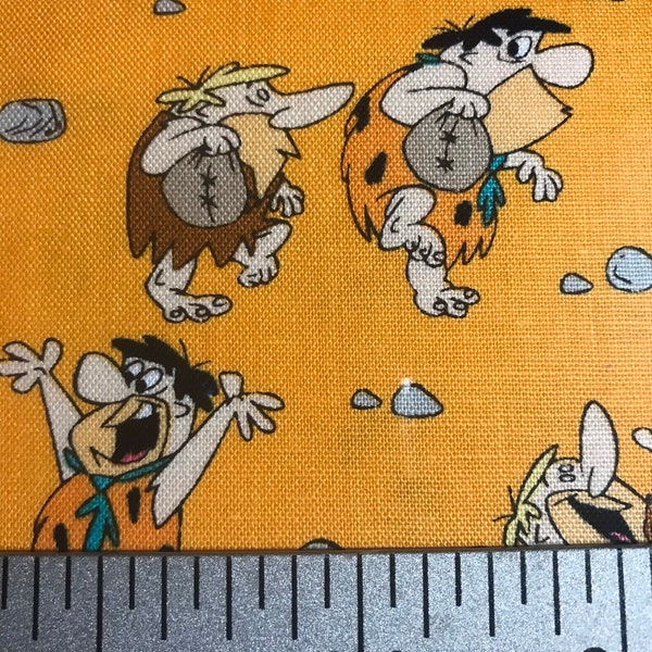 Flintstones Fabric #2 Fred and Barney