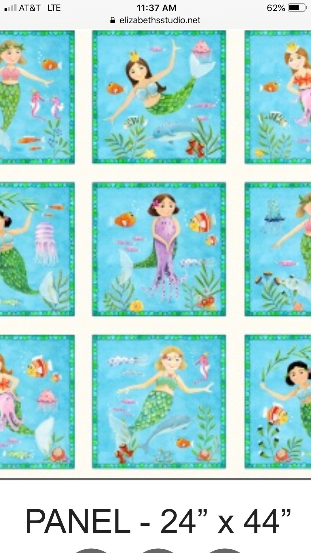 Little Mermaid Panels - Etsy