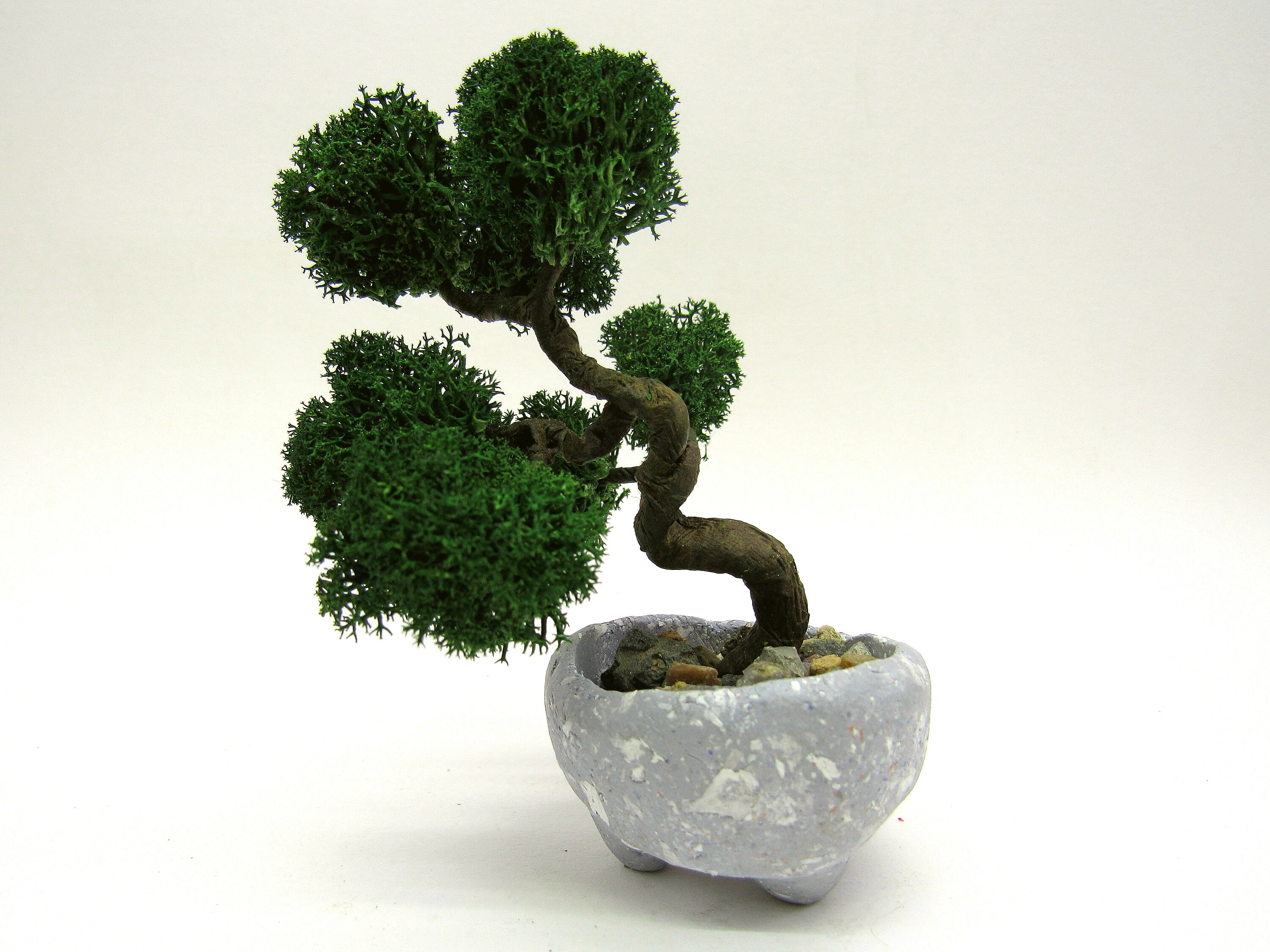 Fake Bonsai tree with handmade pot Artificial bonsai indoor Etsy