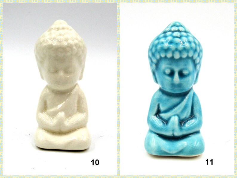 Desktop zen garden Buddha statue artificial bonsai tree Etsy