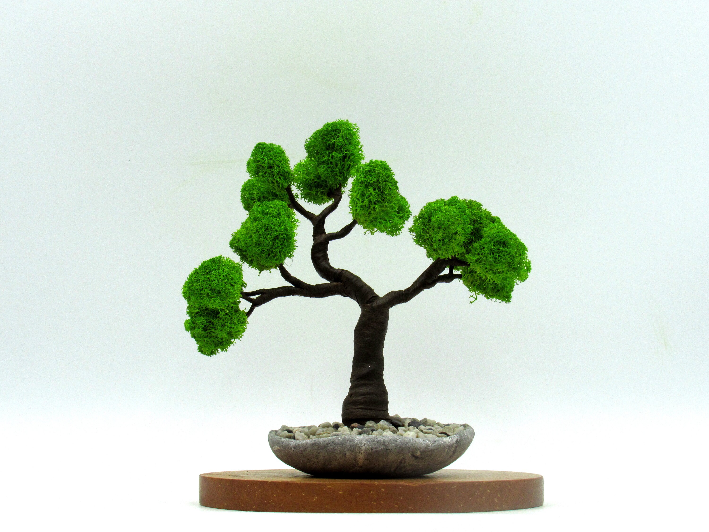 Künstliche Bonsai Baum mit Topf Fake Bonsai Baum Etsy.de