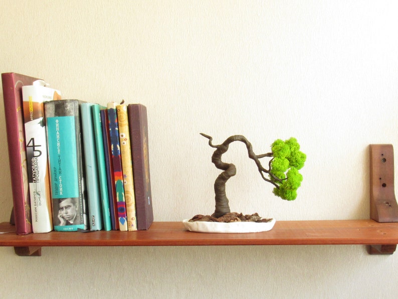 Desktop zen garden Buddha statue artificial bonsai tree Etsy