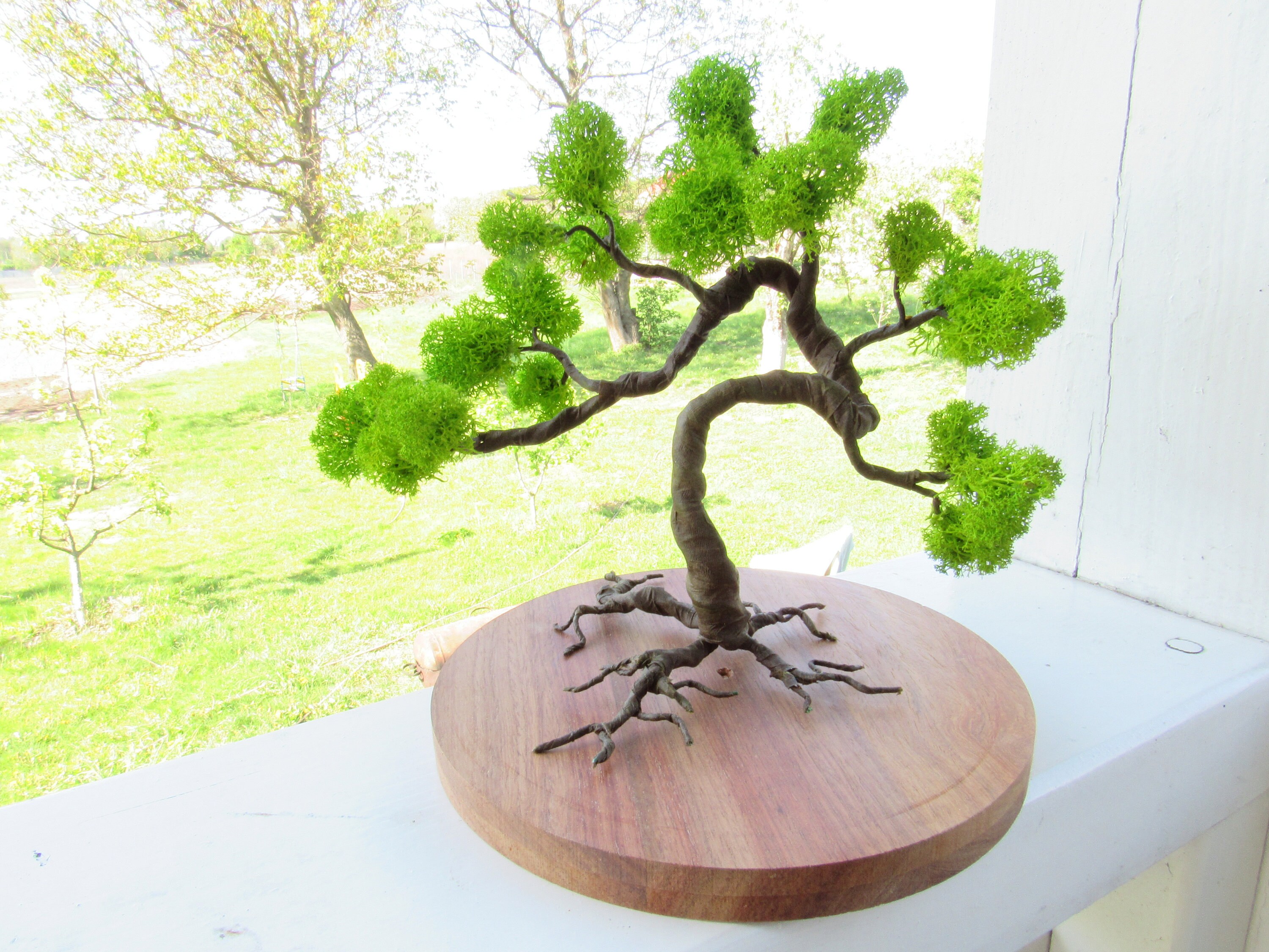 Wire Terrarium Tree Zen Garden Accessory Artificial Bonsai Etsy