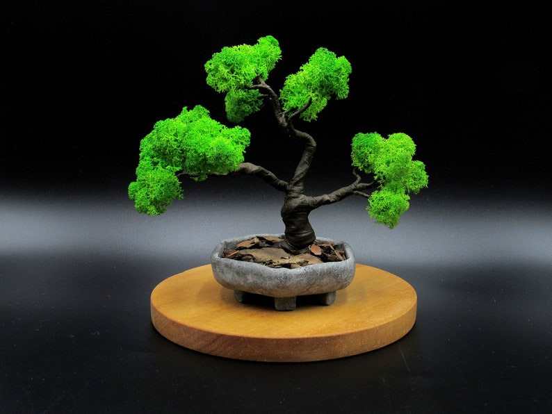 Fake Bonsai tree with handmade pot Artificial bonsai ...