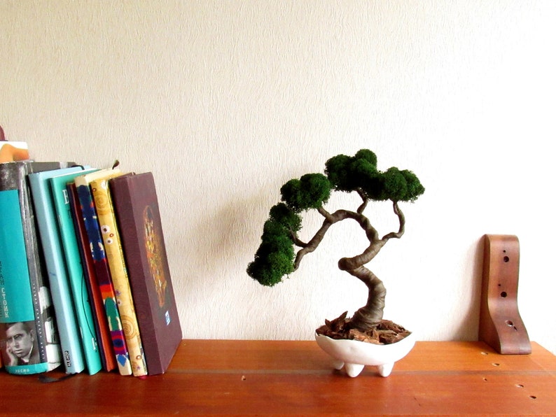 Zen items Artificial bonsai tree House plants low light Etsy