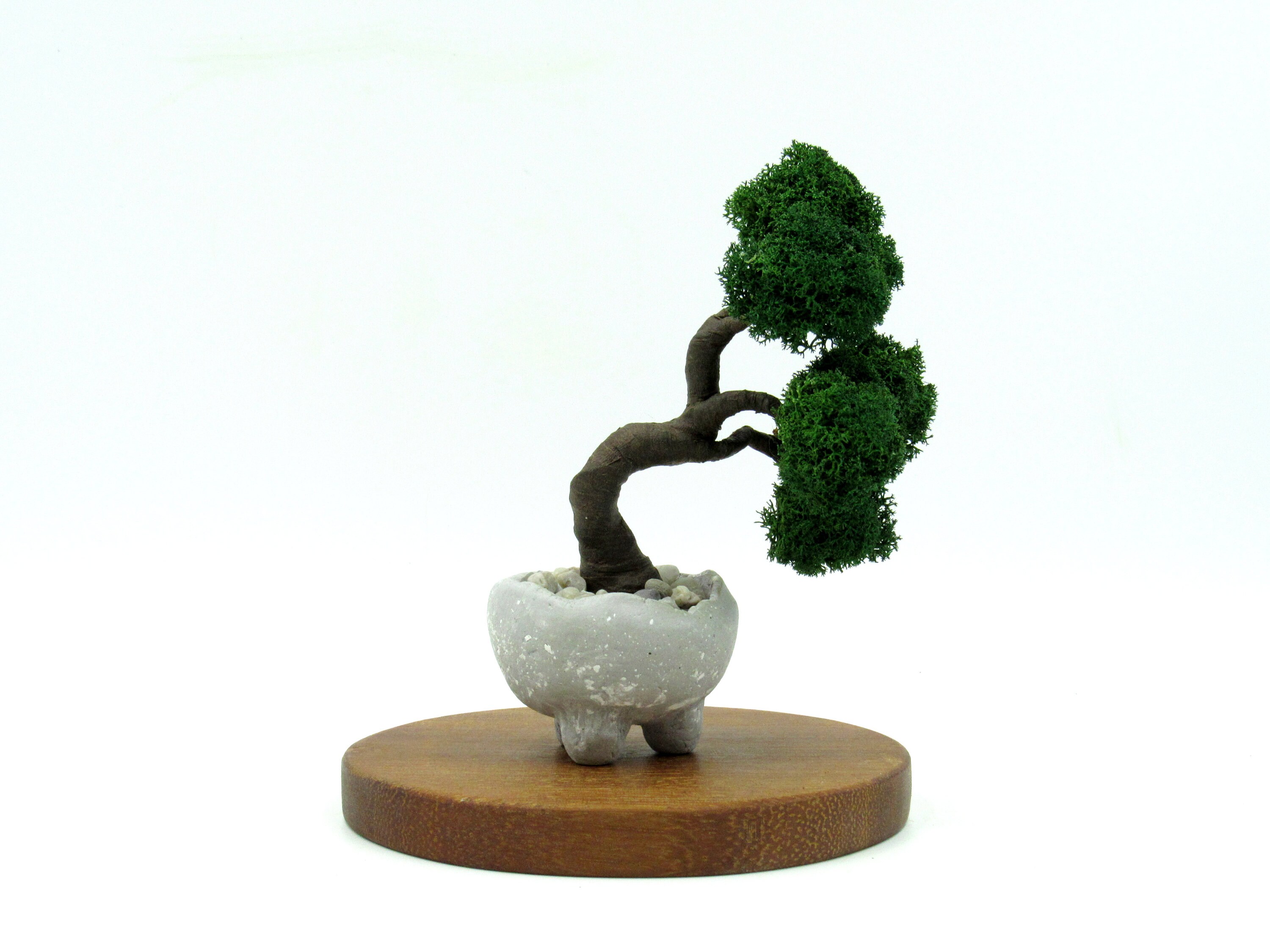 Fake Bonsai tree with handmade pot Artificial bonsai indoor Etsy