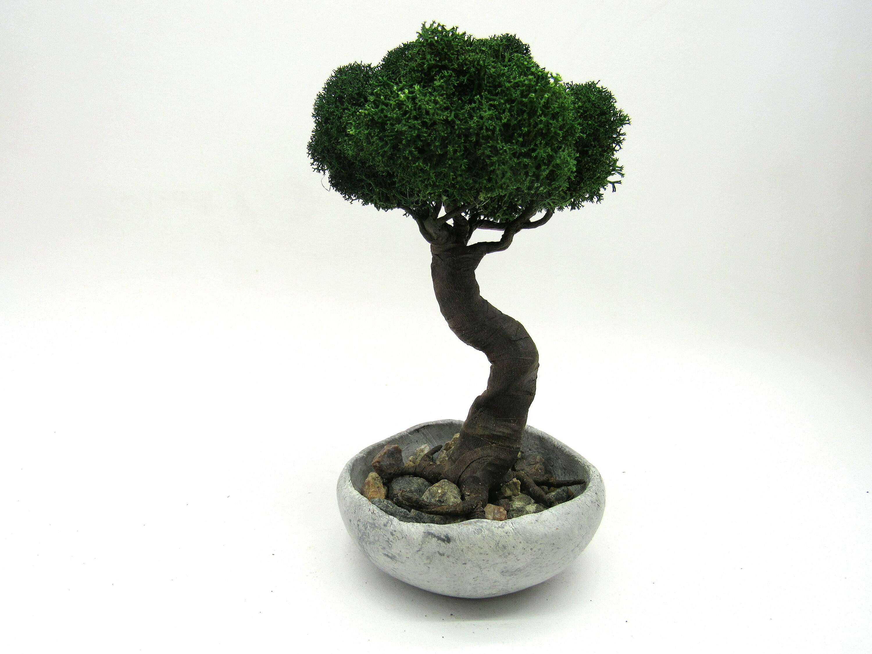 Fake Bonsai tree with handmade pot Artificial bonsai garden Etsy