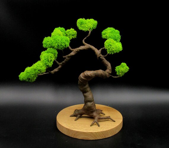 Draht Terrarium Baum Zen Garten Zubehor Kunstliche Bonsai Baum Etsy