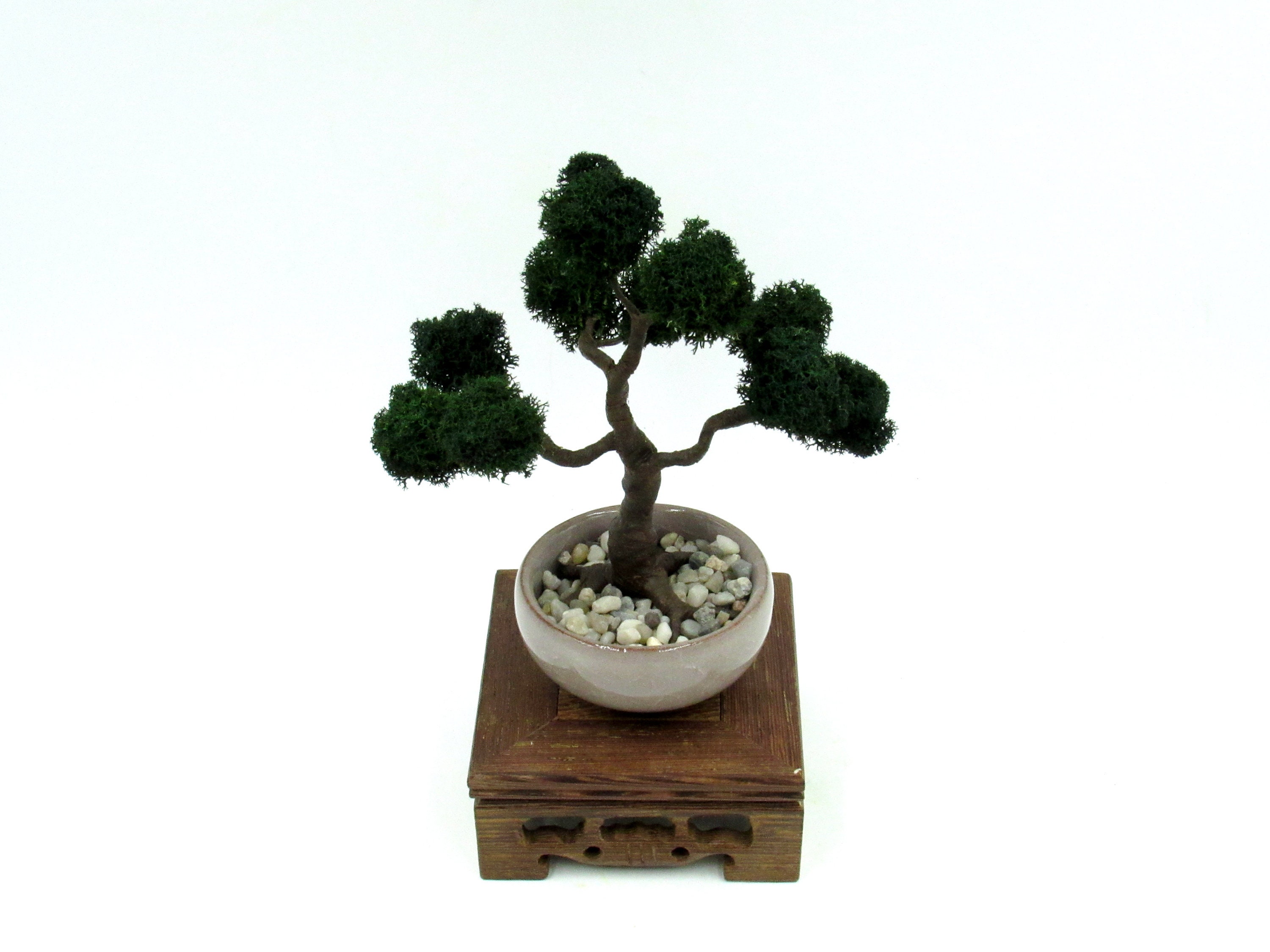 Fake Bonsai tree with ceramic pot Artificial bonsai Etsy