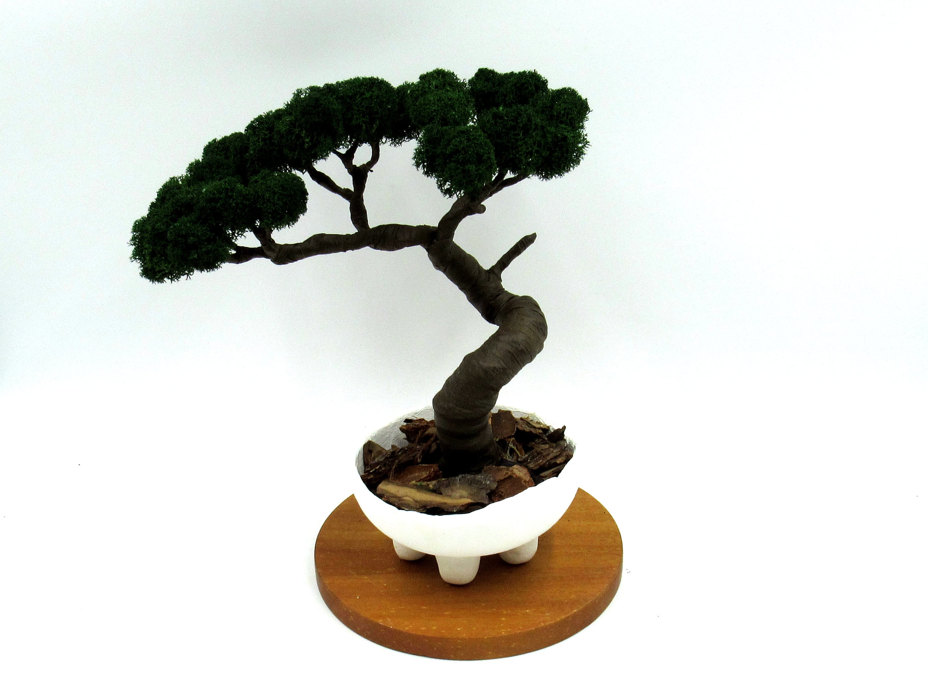 Artificial bonsai tree House plants low light Zen items | Etsy