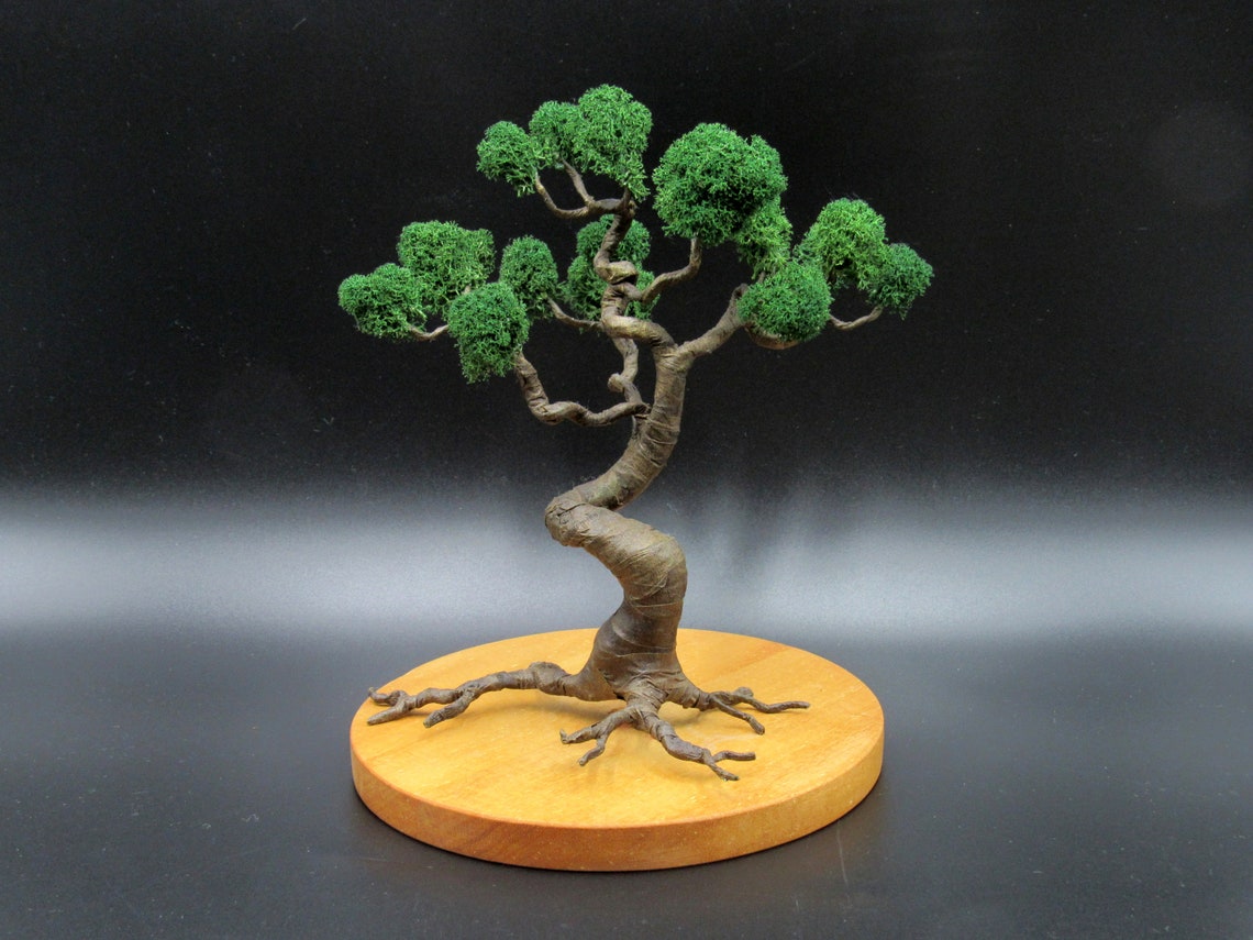 Fairy Garden Tree Artificial Bonsai Tree Bonsai Tree Sculpture Etsy