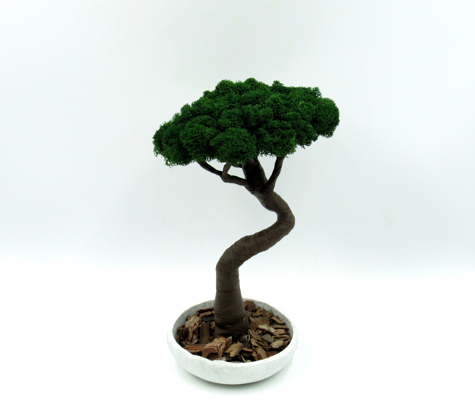Fake Bonsai tree with handmade pot Artificial bonsai Etsy