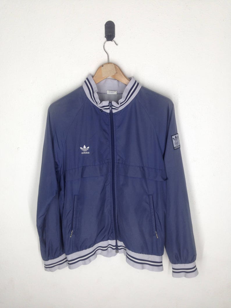 adidas 3 stripe windbreaker