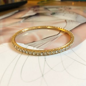 VINTAGE Bracelet - Crystal Bangle