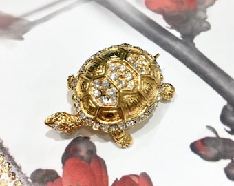 Cascio - ヴィンテージ タートル ブローチ - Etsy 日本