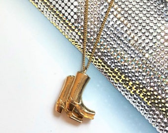 VINTAGE SPHINX Necklace - Cowboy Boots