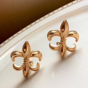 Orecchini a clip VINTAGE - Fleur de Lys