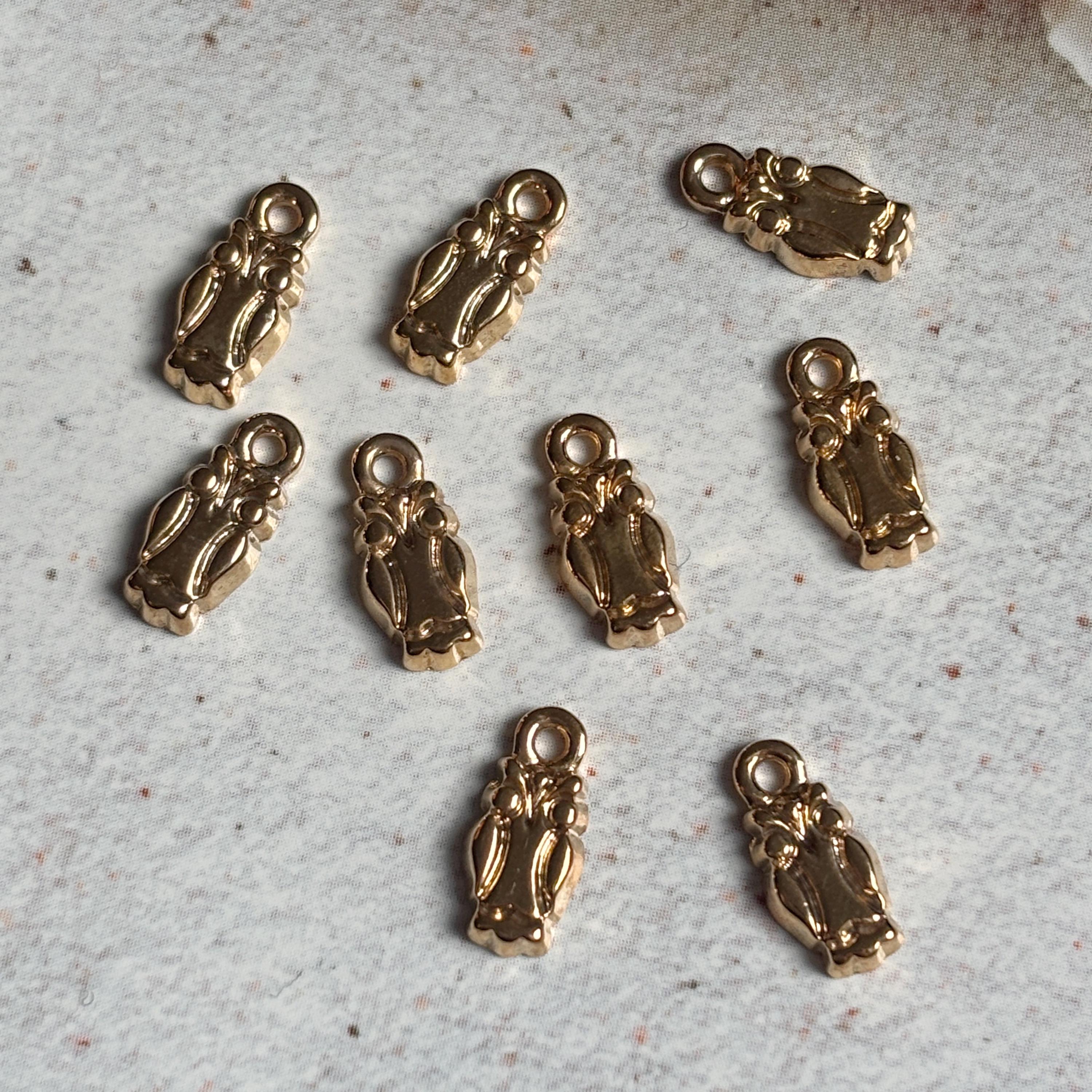 9 Vintage Pendant Charms - Owl - Etsy