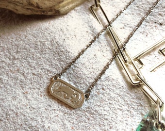 VINTAGE Necklace - Zodiac Sign Libra, Aries, Cancer, Capricorn, Gemini, Leo, Pisces, Scorpio, Taurus and Virgo