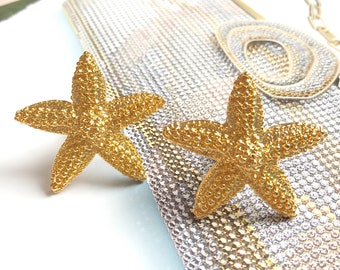 Earrings Clips VINTAGE - Star of the Sea