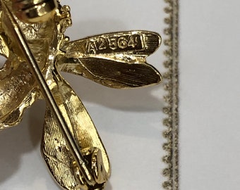 美しい VINTAGE Brooch Etsy - Bee – アクセサリー