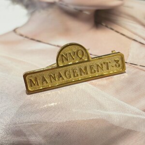 VINTAGE broche - Niveau 3 NVQ Diploma in Management