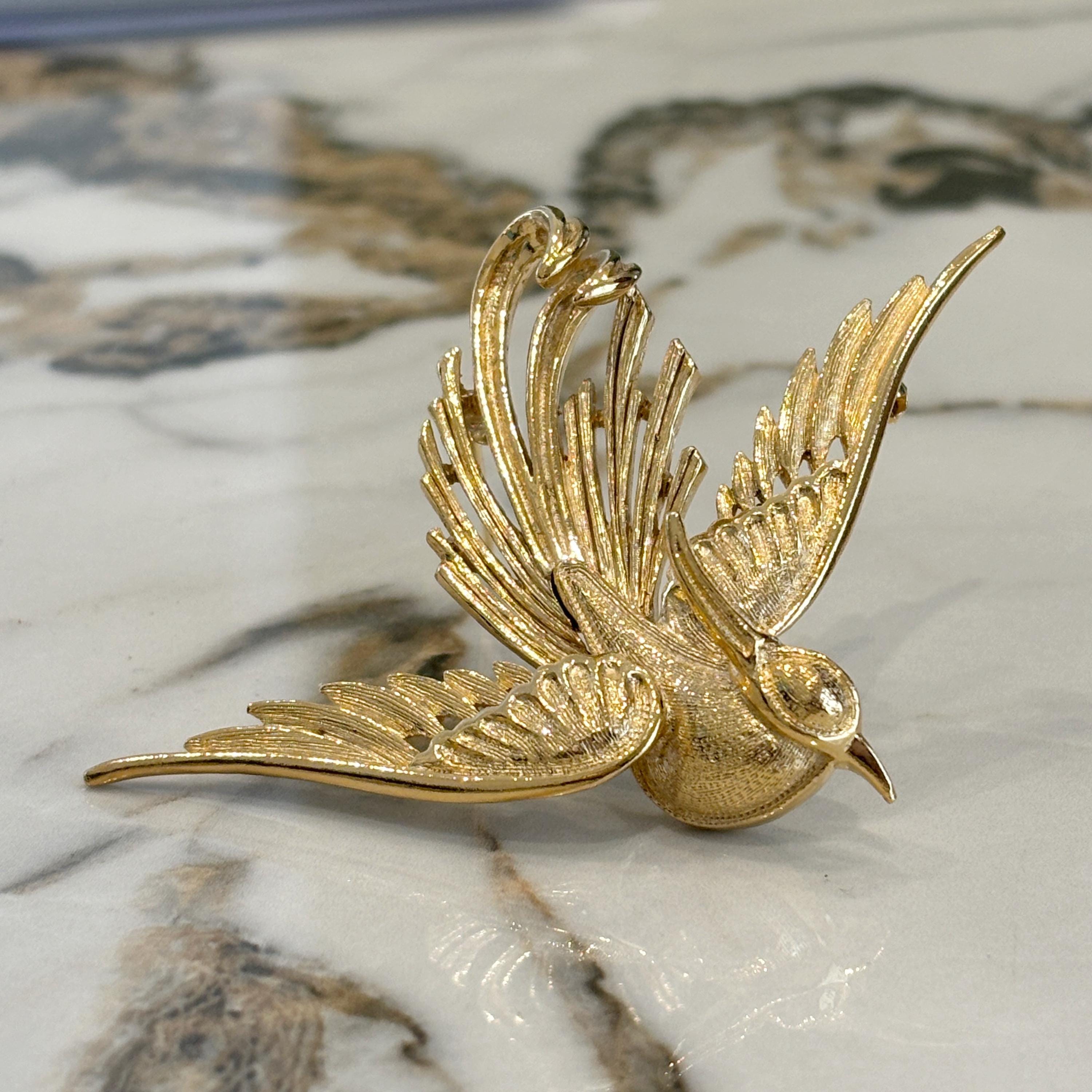 VINTAGE Brooch - Bird - Etsy