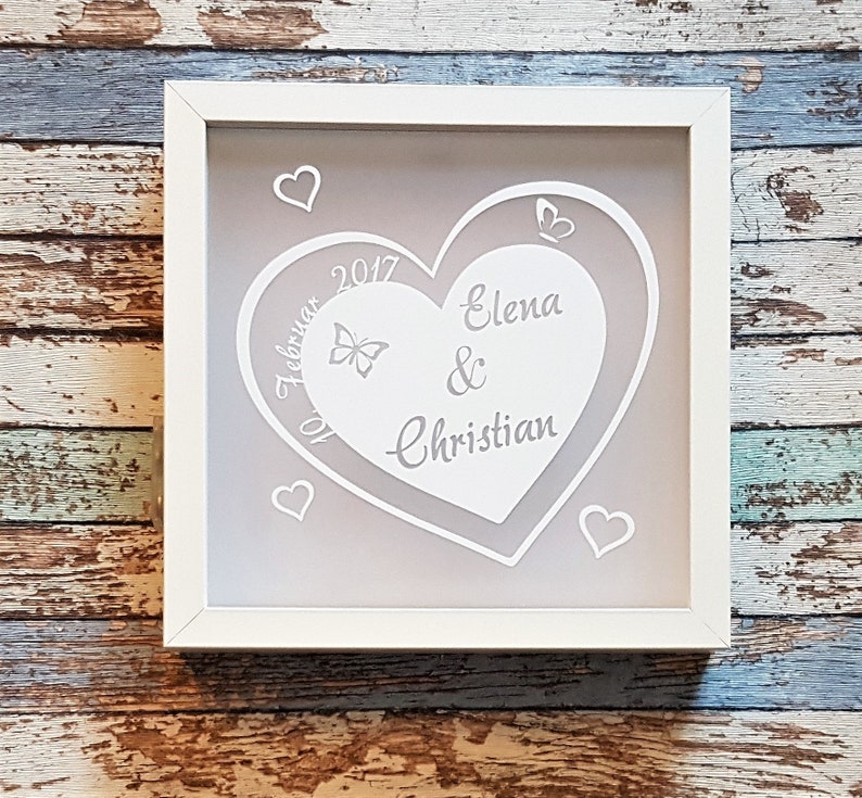 Bilderrahmen beleuchtet / Leuchtrahmen für verliebte HOCHZEIT Etsy