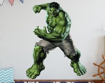 Hulk Full Color Decal, Hulk Full Color Sticker, Hulk wall art cn 161