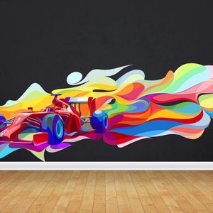 Painteeze Formula 1 FIA Painting Like Modern Wall Decor, Decal, sticker cfb 10