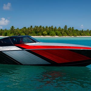 Cigarette Boat Decor
